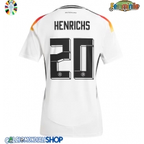 Maglie da calcio Germania Benjamin Henrichs #20 Prima Maglia Femminile Europei 2024 Manica Corta